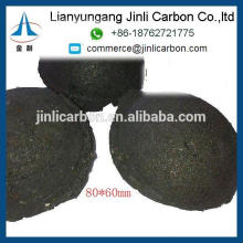 briquettes de pâte d&#39;électrode de carbone / cylindre pour ferroalliage